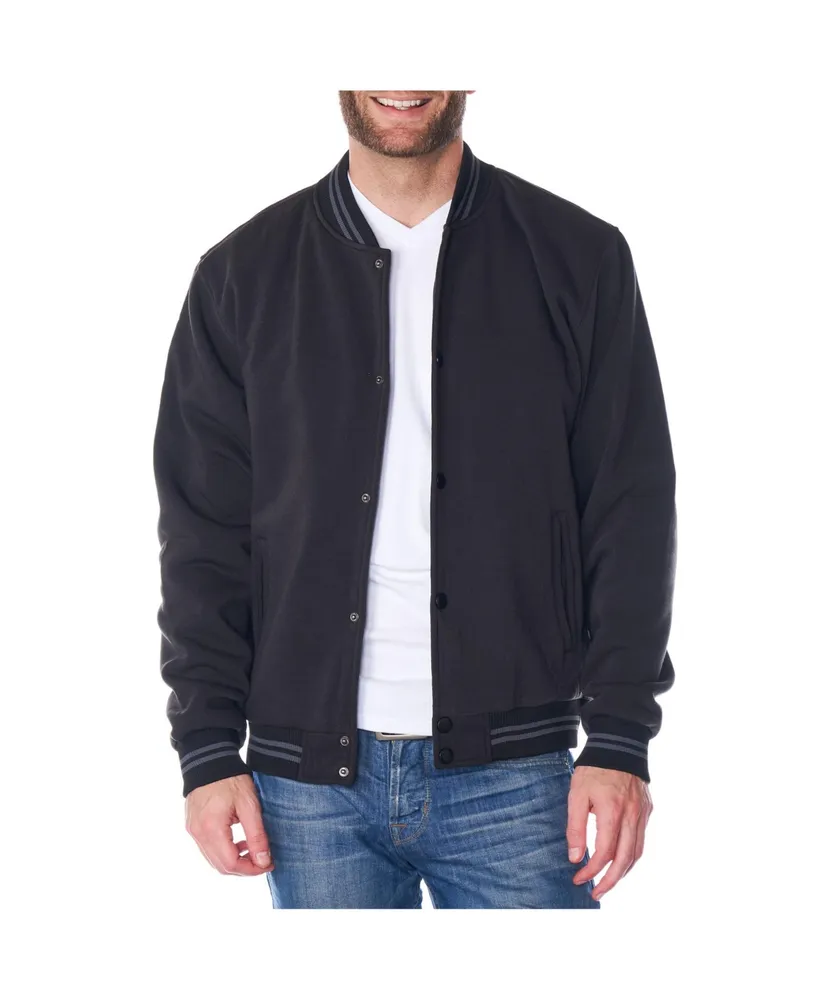 Alpine Swiss Men's Tyler Varsity Baseball Jacket Casual Letterman Bomber