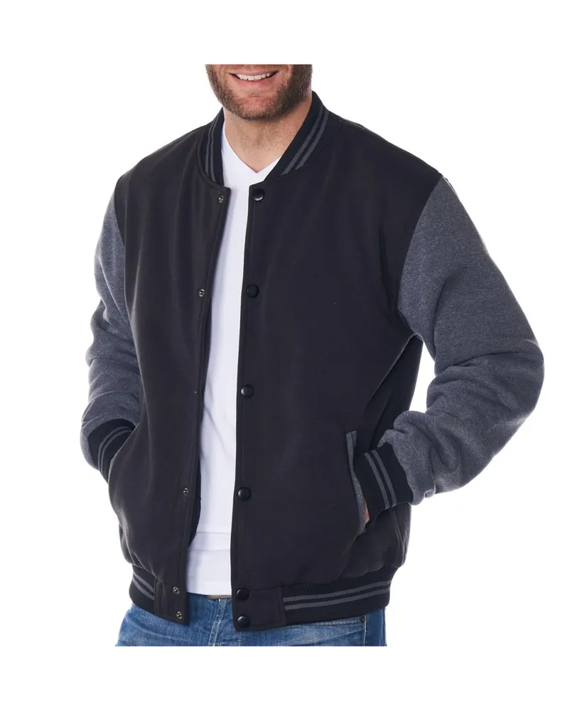 Alpine Swiss Men's Tyler Varsity Baseball Jacket Casual Letterman Bomber