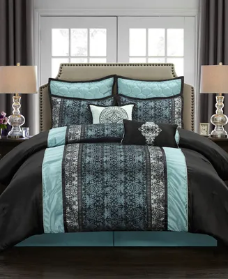 Stratford Park Arabesque 8-Piece Comforter Set, California King