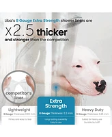 72" W x 84" H 8G Peva Extra Heavy Weight Shower Liner - Liba