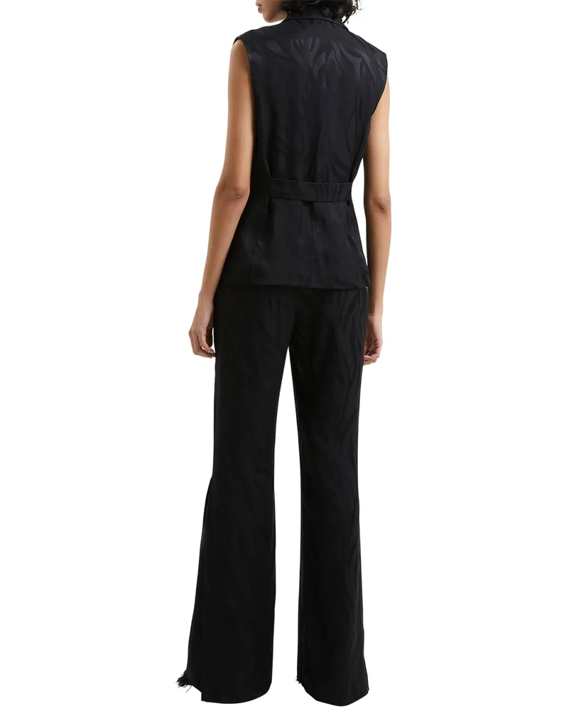 French Connection Women's Satin Sleeveless Waistcoat