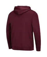 Men's Colosseum Maroon Virginia Tech Hokies Lantern Pullover Hoodie