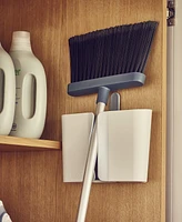 Joseph Joseph Cleanstore Wall-Mounted Broom with Dust-Shield Storage
