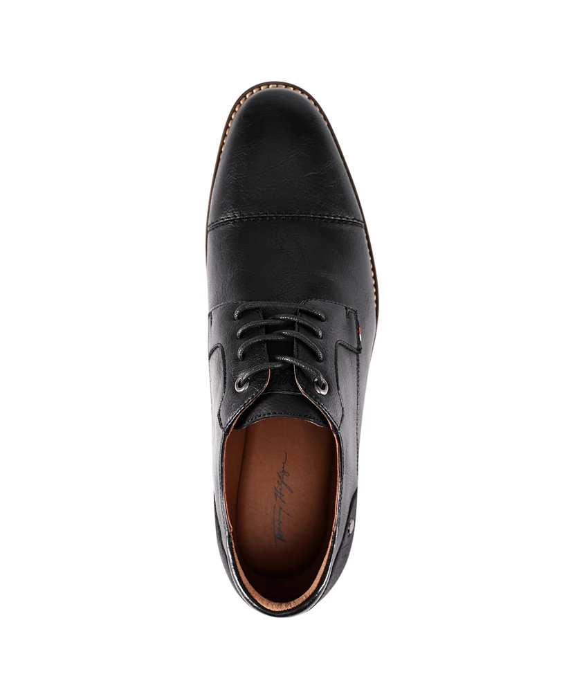 Tommy Hilfiger Men's Barmi Cap Toe Lace Up Oxford Shoes