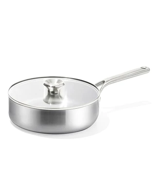 Oxo Mira Tri-Ply Stainless Steel 11" Saute Pan with Lid