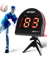 Net Playz Speed Radar, Multi-Sports Personal Speed Radar Detector Gun, Measurement Baseball Pitching, Bat Swinging and Soccer Shooting Speed