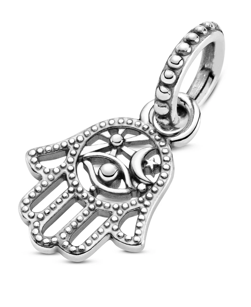 Pandora Sterling Silver Protective Hamsa Hand Dangle Charm