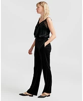 Belle & Bloom Women's Reverie Velvet Pant