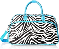 World Traveler Zebra 21-inch Carry-On Shoulder Duffel Bag