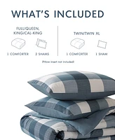 510 Design Jonah Plaid Check 3-Pc. Comforter Set
