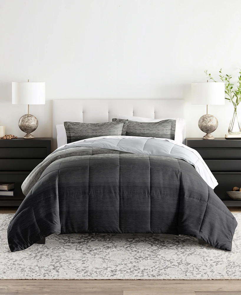ienjoy Home Ultra Soft Ombre 3-Pc. Comforter Set