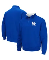 Men's Colosseum Kentucky Wildcats Tortugas Quarter-Zip Sweatshirt