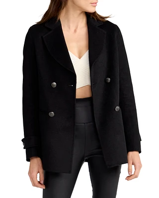 Belle & Bloom Women's Forget You Military Peacoat