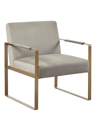 Martha Stewart Collection 28.5" Jayco Wide Fabric Accent Chair