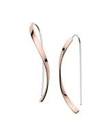 Skagen Women's Kariana Rose Gold Stainless Steel Drop Earring
