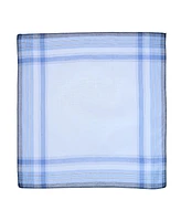 Trafalgar Checked Cotton Handkerchiefs (3 Pack)