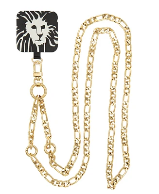 Anne Klein Women's Gold-Tone Alloy Crossbody iPhone Chain