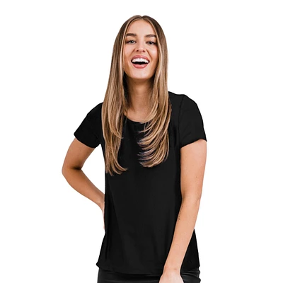 Calypsa Women's Loose Fit Adele Swim Top