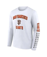 Men's Fanatics Black, White San Francisco Giants Two-Pack Combo T-shirt Set