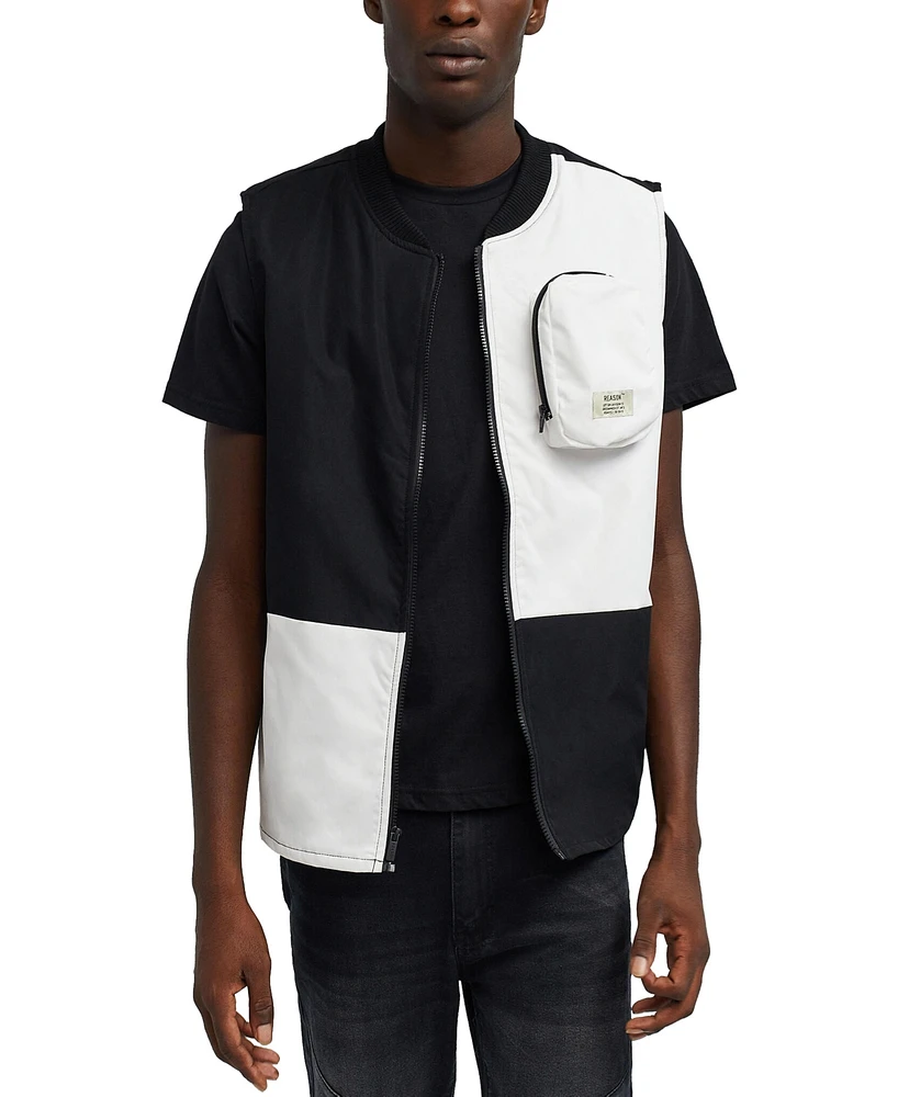 Reason Men's Utility Full Zip Vest