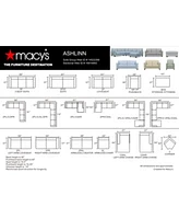 Closeout Ashlinn Leather Sofa Collection Created For Macys