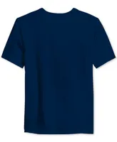 Big Boys Nasa Helmet Crewneck Graphic Print T-Shirt