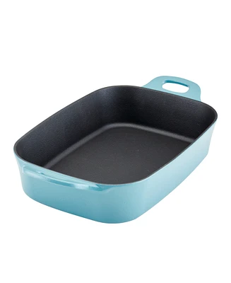 Rachael Ray Nitro Cast Iron 9-Inch x 13-Inch Roasting Pan
