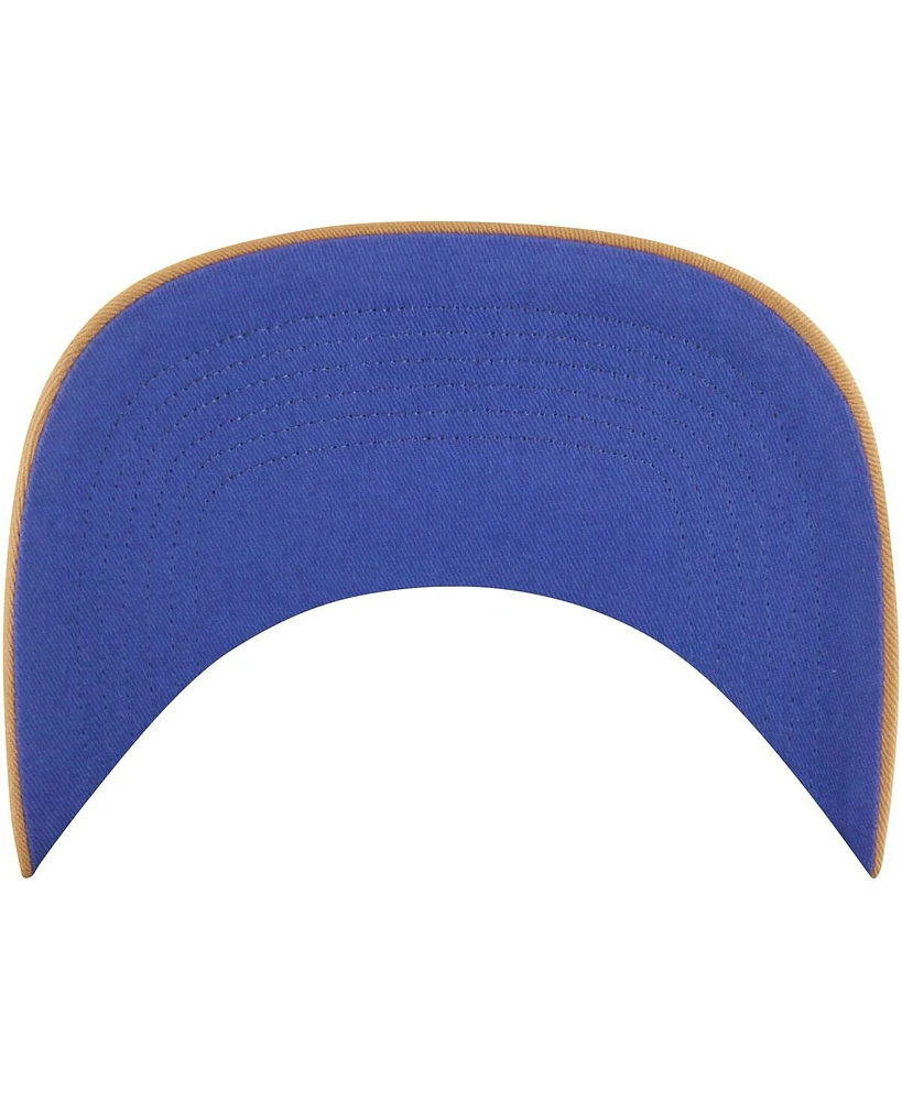 Men's '47 Brand Tan Philadelphia 76ers Barnes Hitch Adjustable Hat