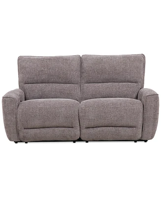 Closeout! Deklyn 76" 2-Pc. Zero Gravity Fabric Sofa with 2 Power Recliners, Created for Macy's