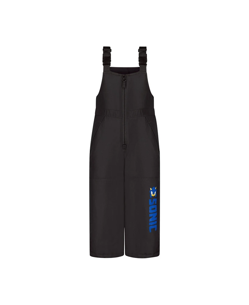 Sega Sonic the Hedgehog Infant Boys Logo Bib Snow Pants