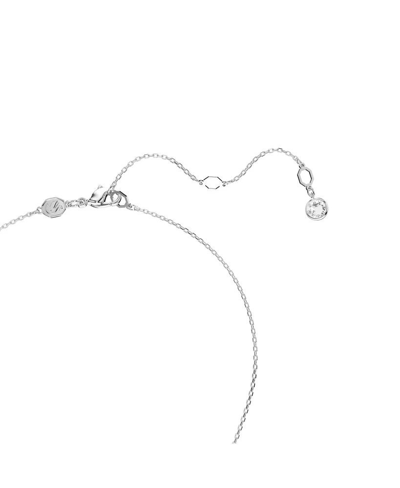 Swarovski White, Rhodium Plated Meteora Set