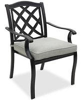 Wythburn Mix and Match Lattice Outdoor Dining Chair, Created for Macy's