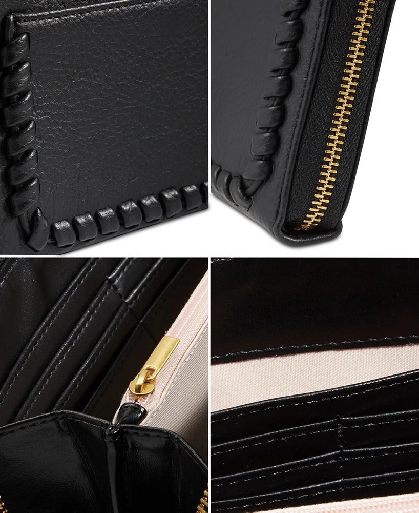 Style & Co Whip-Stitch Zip Wallet, Created for Macy's