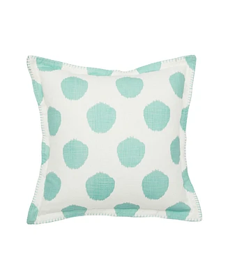 20" x 20" Surf Dot Printed Throw Pillow