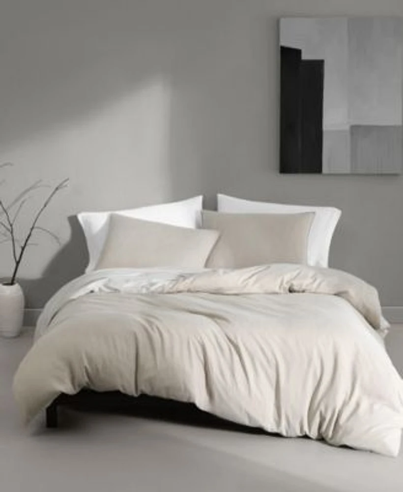 Calvin Klein Tencel Reversible Solid Duvet Cover Sets