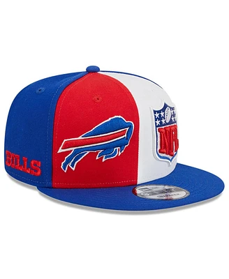 Men's New Era Red, Royal Buffalo Bills 2023 Sideline 9FIFTY Snapback Hat