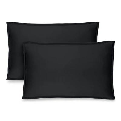 Bare Home Ultra-Soft Double Brushed Pillow Sham Set Standard
