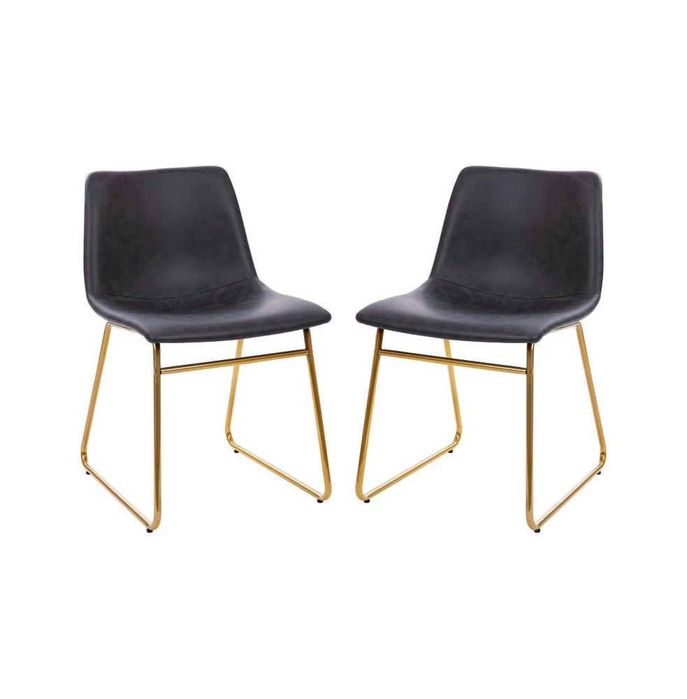 Carrollton 18 Inch Bucket Seat Dining Chairs