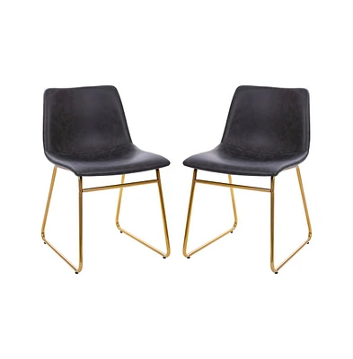 Carrollton 18 Inch Bucket Seat Dining Chairs