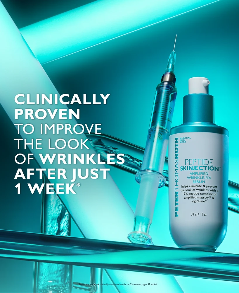 Peter Thomas Roth Peptide Skinjection Amplified Wrinkle-Fix Serum, 1 oz