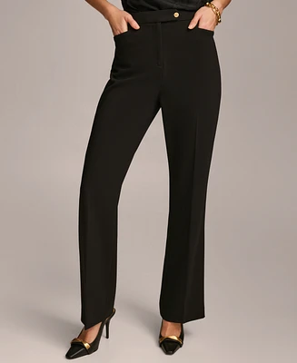 Donna Karan New York Women's Straight Leg Pants, Regular & Petite Sizes