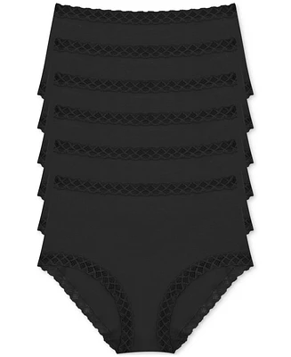 Natori Bliss Full Brief Underwear 6-Pack 755058P6