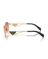 Prada Symbole Geometric Women's Sunglasses, Pr A51S