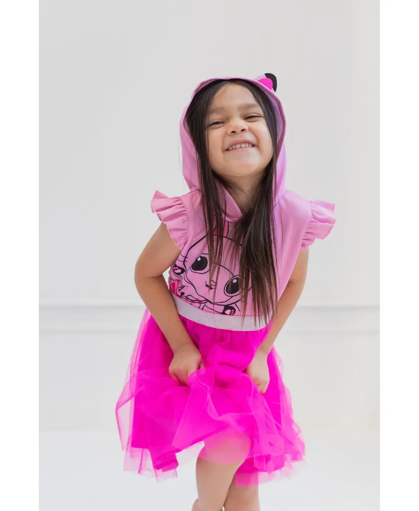 Gabby's Dollhouse Toddler Girls Dreamworks Gabbys Pandy Paws Mesh Cosplay Tulle Dress