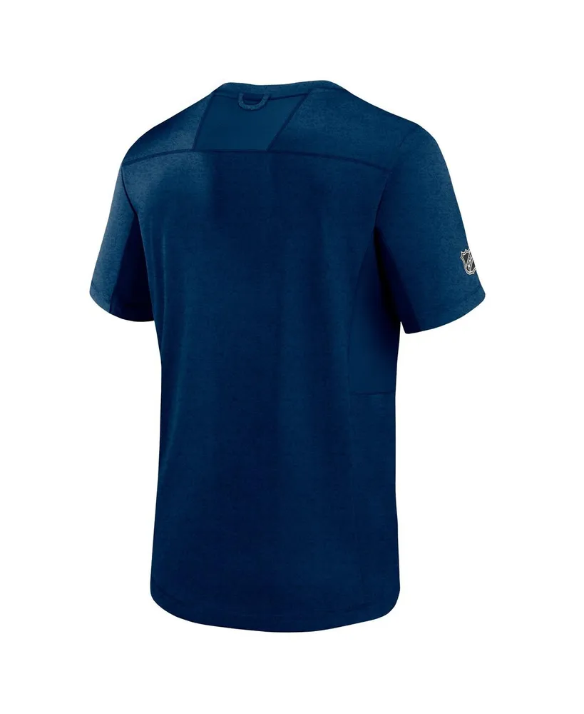 Men's Fanatics Deep Sea Blue Seattle Kraken Authentic Pro Performance T-shirt