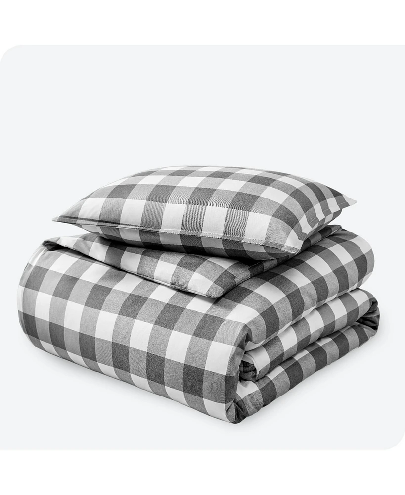 Bare Home Double Brushed Duvet Cover Set Twin/Twin Xl 