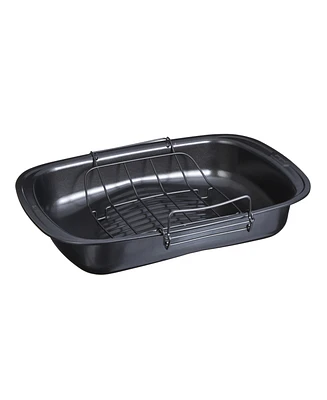 Good Cook Everyday Nonstick Quick-Baste Roasting Pan with Locking Rack