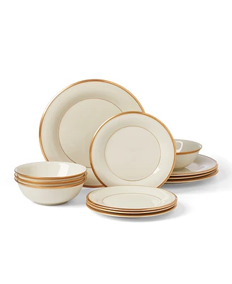 Lenox Eternal 12-Piece Dinnerware Set, Service for 4