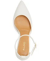 Aldo Women's Jan Pointed Toe Ankle-Strap Block-Heel Sandals