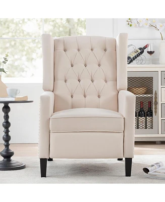 27" Wide Manual Wing Chair Recliner